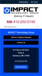 Mobile Screenshot of impacttg.com